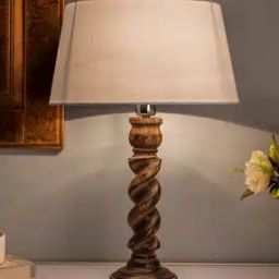 Twisted Wooden Table Lamp-picture-13