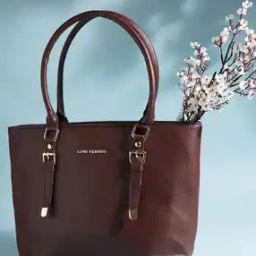 Tote Bag with Buckle Detail-picture-35