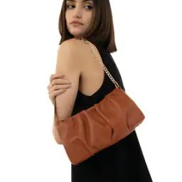 Solid Shoulder Bag-image-43