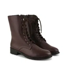 Ankle-Length Lace-Up Boots-picture-46
