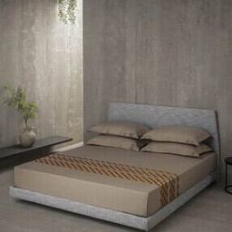 sansaar 210 TC Multicolor Embroidered Bedsheet with 2 Pillow Covers-picture-33