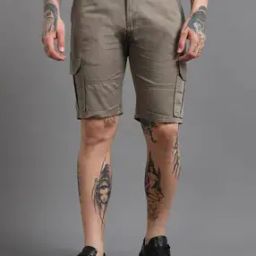 Men Slim Fit Cargo Shorts-picture-30
