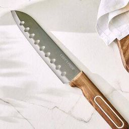Munson Stainless Steel Knife with Acacia Wood Handle-46