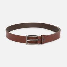 Men Genuine Leather Belt with Buckle Closure-image-70