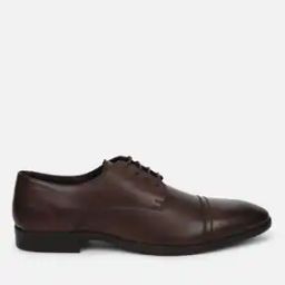Men Leather Cap-Toe Oxfords-image-39
