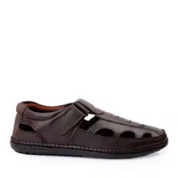 Men Slip-On Shoe Sandals with Velcro-Strap-37