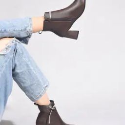 Round-Toe Boot with Slip-On Styling-image-60