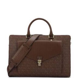 Men Textured Laptop Bag-image-26