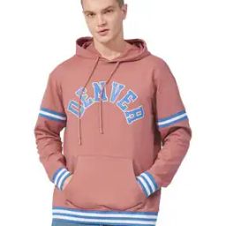 Typographic Print Hooded Sweatshirt-image-46