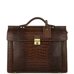 Men Textured Laptop Bag-image-49