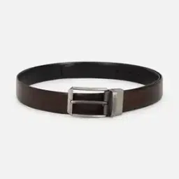 Men Leather Reversible Belt with Buckle Closure-13