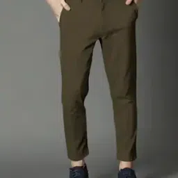 Slim Fit Mid-Rise Chinos-image-77