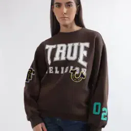 true religion Brand Print Crew-Neck Sweatshirt-picture-43