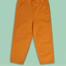 miniklub Boys Trousers with Patch Pockets and Fly with Button Closure image 1
