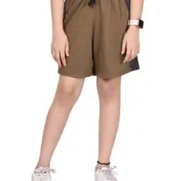  Girls Cotton Regular Fit Bermuda Shorts-image-75