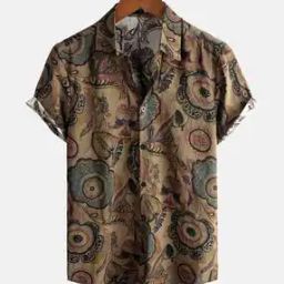 Men Printed Regular Fit Shirt with Spread Collar-image-83