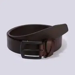 Men Genuine Leather Belt with Buckle Closure-image-49