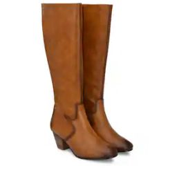Knee-Length Boots with Zip Closure-image-11