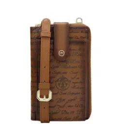 Men Brand Print Genuine Leather Sling Bag-image-62