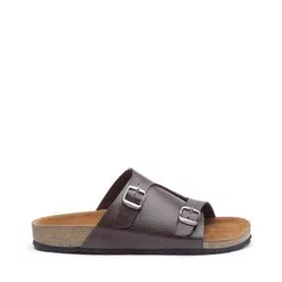 Slip-On Sandals with Buckle Fastening-image-38