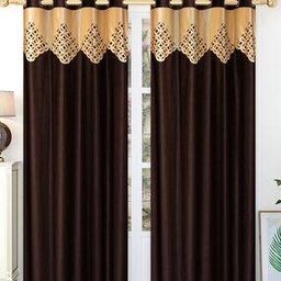 Set of 2 Curtains Laser Cut Top - 152x120 cm-image-36