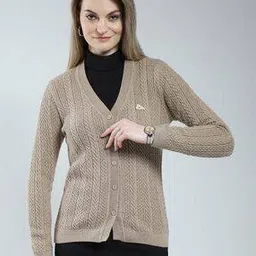 monte carlo Women Cardigan with Button Closure -picture-42