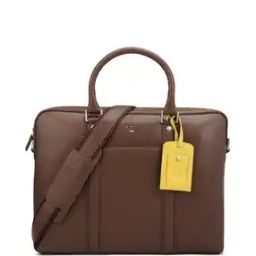 Men 14" Leather Laptop Bag-31