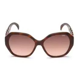 Women UV-Protected Oversized Sunglasses-IDS3060C2SG-image-38