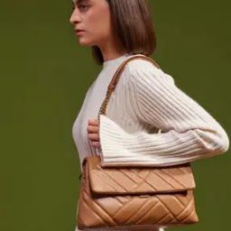 Women Quilted Shoulder Bag-image-14
