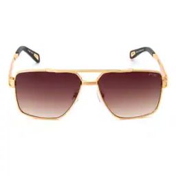 Men UV-Protected Square Sunglasses-IRS1334C3SG-39