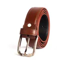 Men Slim Fit Belt with Tang-Buckle Closure-image-74