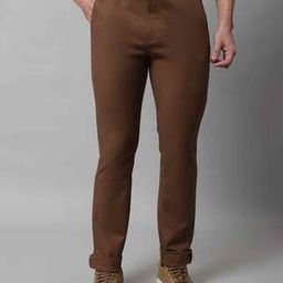 Straight Fit Flat-Front Chinos-image-72