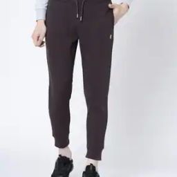 Men Mid Rise Flexi Waist Joggers -image-4