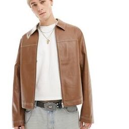 Men Oversized Harrington Jacket-picture-33