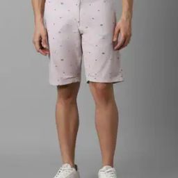 Men Stripes Slim Fit Shorts-picture-39