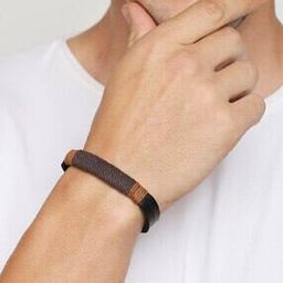 BOIS1-Braided Pattern Bracelet-34