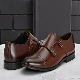 Men Pointed-Toe Slip-On Monks -23