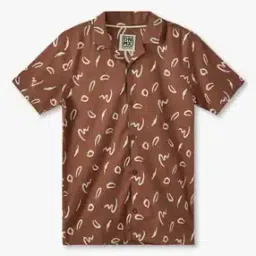 Boys Printed Tailored Fit Shirt-picture-15