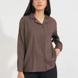 Woman Textured Shirt-image-38