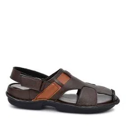 Slingback Sandals with Velcro Closure-image-12