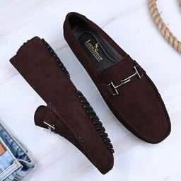 Men Loafers with Suede upper-image-14
