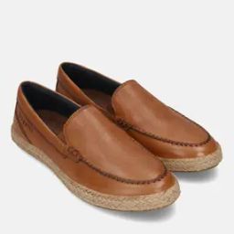 Slip On Espadrilles with Leather Upper-19