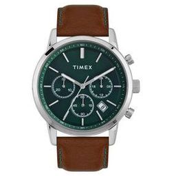 Chronograph Watch with Tang Buckle Closure-image-32