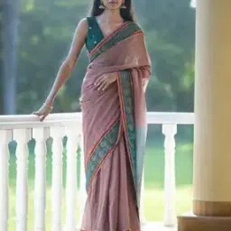 Women Cotton Traditional Saree-image-23