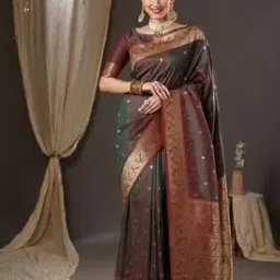 Saree with Zari Border-picture-36