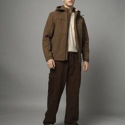 Men Checked Hooded Zip-Front Jacket-image-26