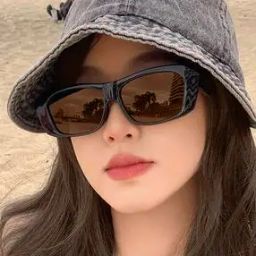 Women Polycarbonate Lens Sunglasses-40