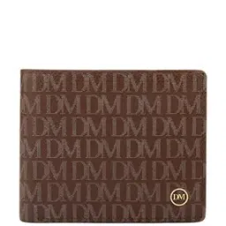 Men Bi-Fold Wallet with Metal Logo Accent-picture-10