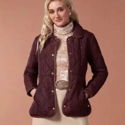 Women Quilted Regular Fit Jacket-image-52