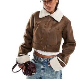 Top Collar Shearling Jacket-picture-11